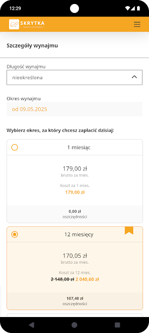 Skrytka Self Storage Screenshot 3