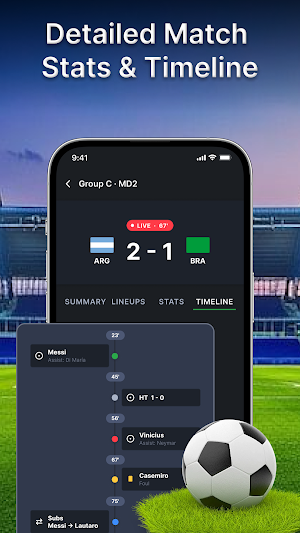 World Cup 2026: Live Score Screenshot 2