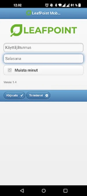 LeafPoint Mobile Screenshot 2