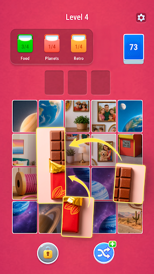 Word Jigsort – Associations Screenshot 2