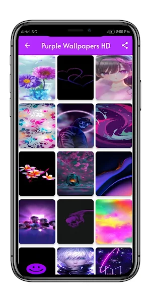 Purple Wallpaper HD Screenshot 0