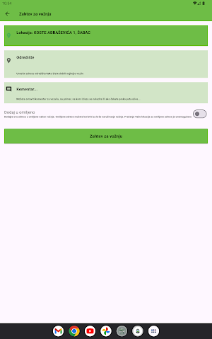 Gradski Taxi Šabac Screenshot 3