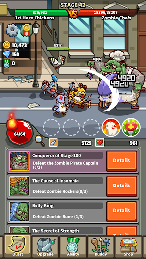 Chickens VS Zombies Screenshot 1