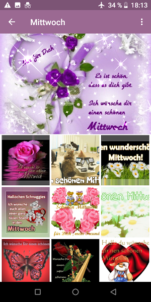 Wochentage Bilder Screenshot 3