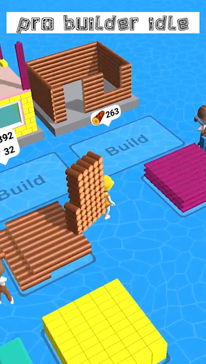 Pro Builder Idle:Offline Screenshot 2