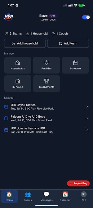 Team MVP Sports Screenshot 0