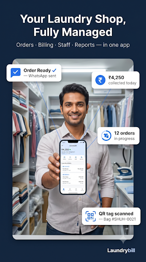 Laundry Bill POS & Manager Screenshot 0