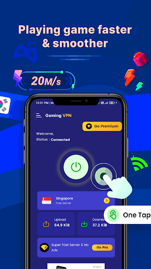FF VPN: Low Ping VPN Gaming Screenshot 3