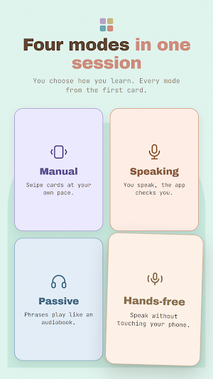 Vorelo: Flashcards & Speaking Screenshot 3
