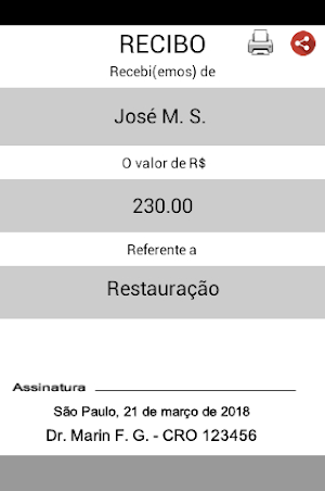 Recibo Fácil Screenshot 0