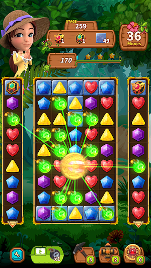 Jewel Park - Match 3 Puzzle Screenshot 3