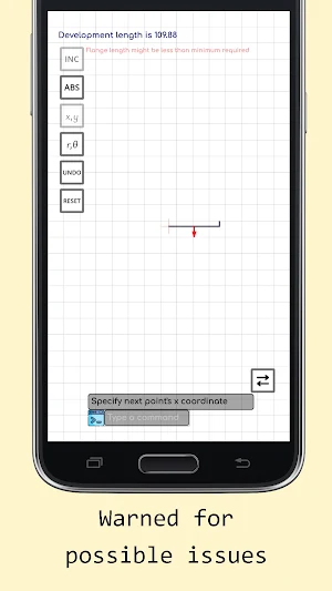 Sheet metal bending calculator Screenshot 2