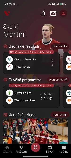Volejbols Latvija Screenshot 0
