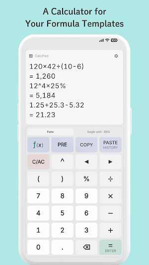Formula Templates - CalcPad Screenshot 0