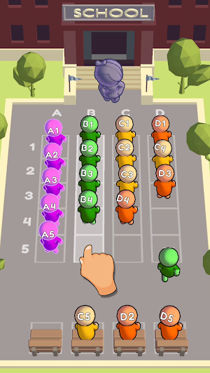 School Sort 3D Screenshot 1
