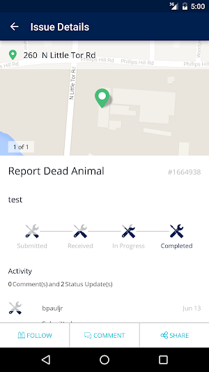 Clarkstown 311 Screenshot 2
