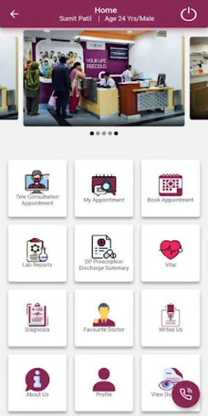Miracles Patient App Screenshot 2