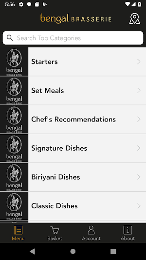 Bengal Brasserie Screenshot 2