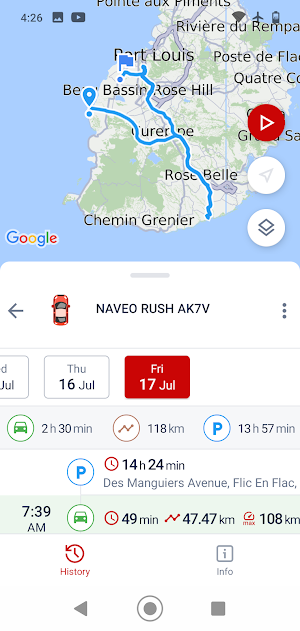 Naveo FleetLite Screenshot 2