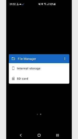 File Manager (Link to default) Screenshot 0