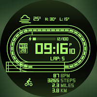 JJ Running Track Watchface