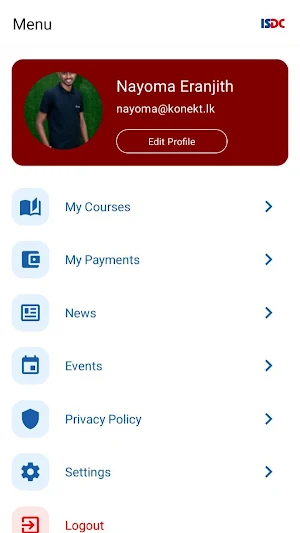 ISDC Screenshot 2