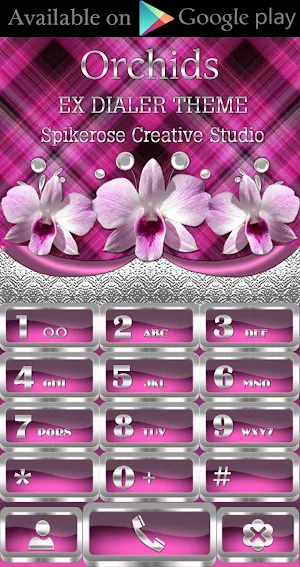 Orchids Theme Screenshot 2