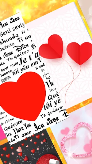 Hearts Love Wallpapers HD Screenshot 1
