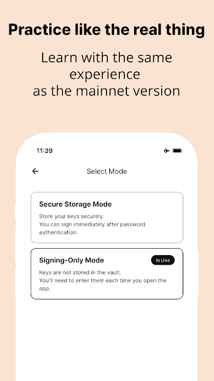 Coconut Vault-Testnet Screenshot 1