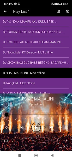 KUMPULAN DJ REMIX MP3 OFFLINE Screenshot 1