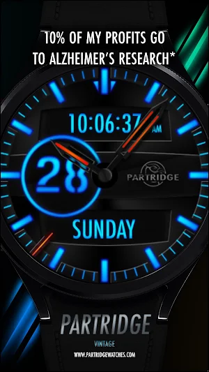 Command Watch Face Vintage V20 Screenshot 0