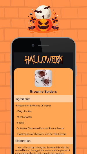 Halloween Dessert Recipes Screenshot 1