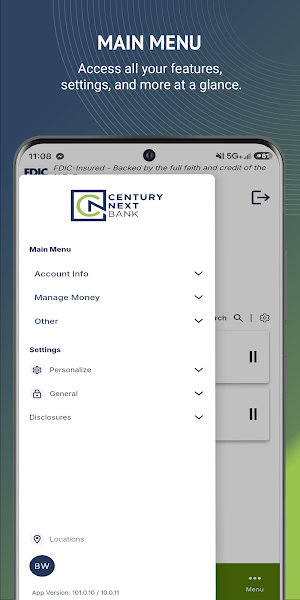 Century Next Bank Mobile Screenshot 0