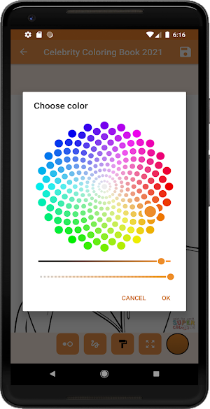 Celebrity Coloring Book 2021 Screenshot 2