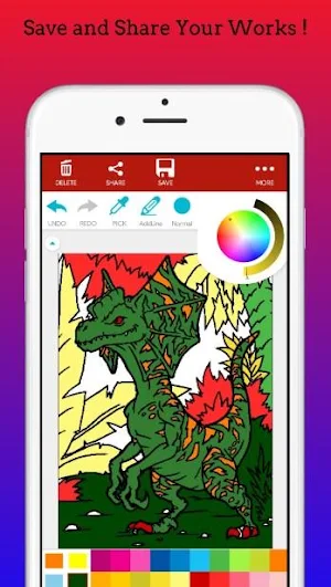 Jurassic Dinosaurs Coloring Book 2020 Screenshot 1