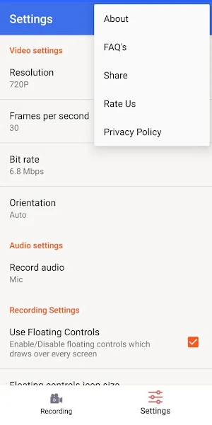MJScreen Recorder with Facecam Screenshot 2