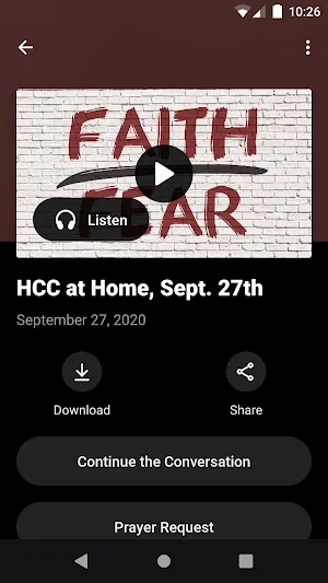 Harbor Christian Center Screenshot 2