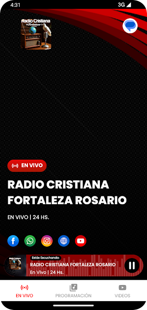 Radio F. Rosario Screenshot 1