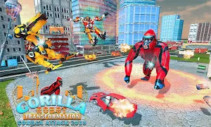 Gorilla Robot Transformation : Gorilla Attack 2018 Screenshot 3