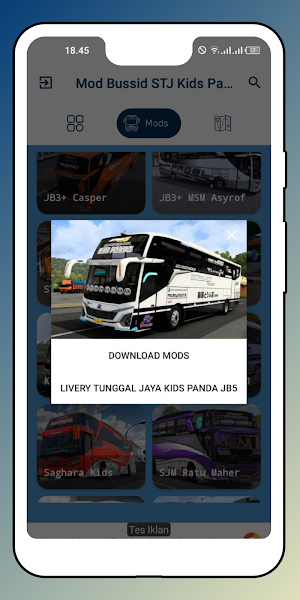 Mod Bussid STJ Kids Panda JB5 Screenshot 2