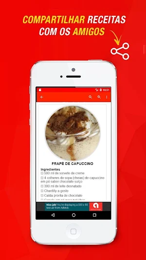 Receitas de Café e Capuccino Screenshot 0