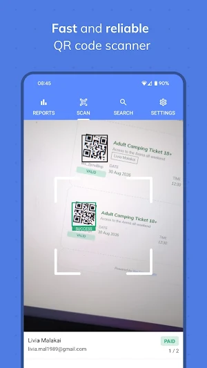 We Scan Tickets Screenshot 0
