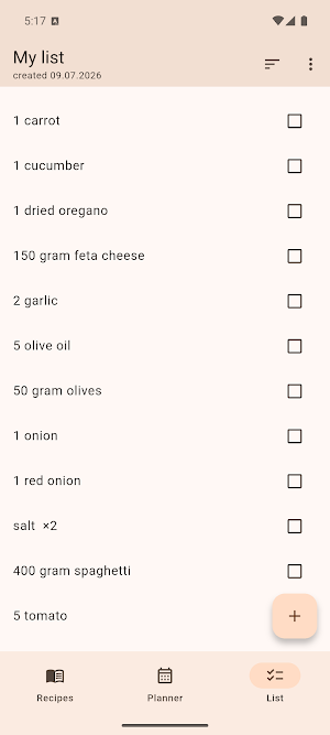 Dinner Bell – Recipe Keeper Screenshot 3