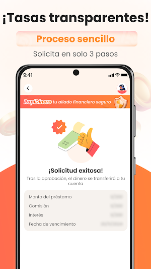 RapiDinero - Préstamo rápido Screenshot 3