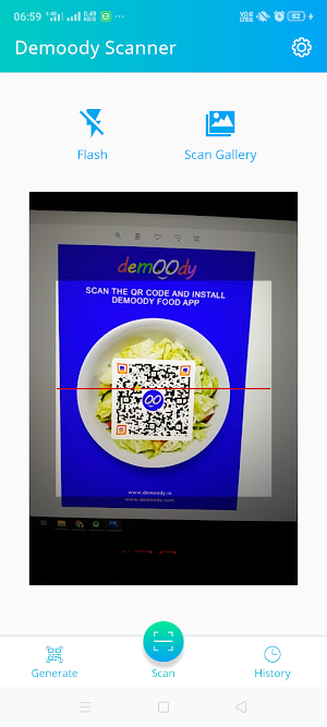 QR Code Scanner and Generator Screenshot 1