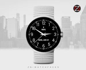 Minimalist Analog M Watch Face Screenshot 2