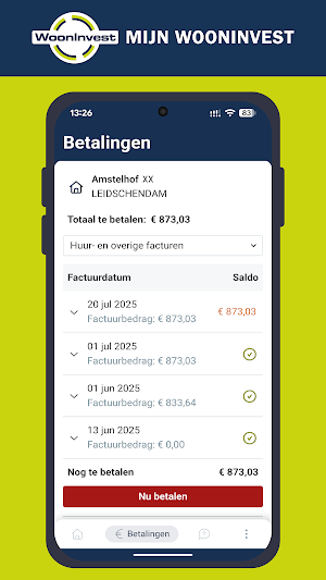My WoonInvest Screenshot 3