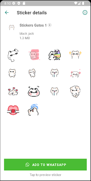 Stickers de Gatos Screenshot 1