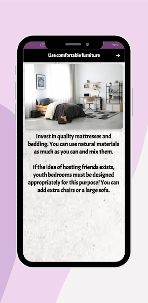Youth Bedroom Design Screenshot 2