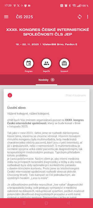 ČIS 2025 Screenshot 0